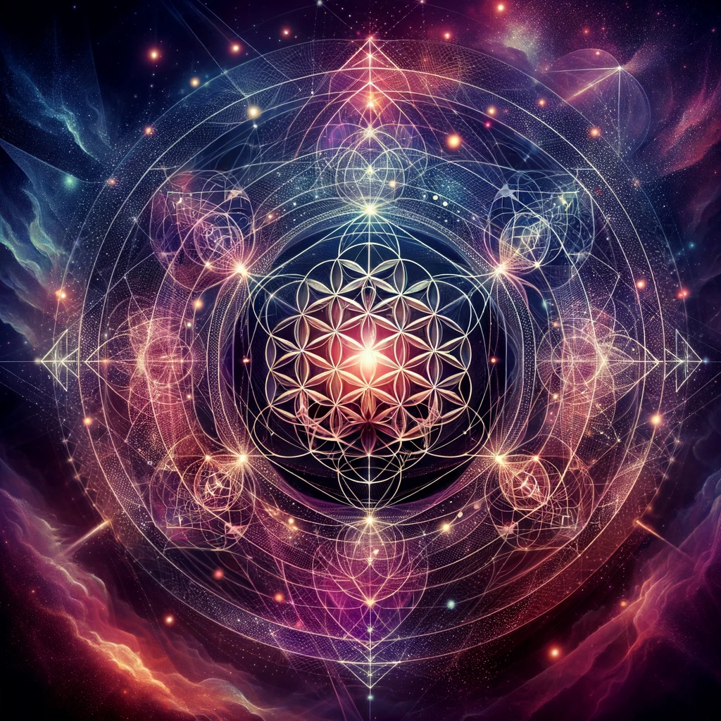 "Delve into the mystical world of sacred geometry to unlock deeper focus and insight. Explore how ancient patterns like the Sri Yantra and Flower of Life can elevate consciousness and connect us with the universe. Discover the transformative power of these symbols in visualization practices for spiritual growth."