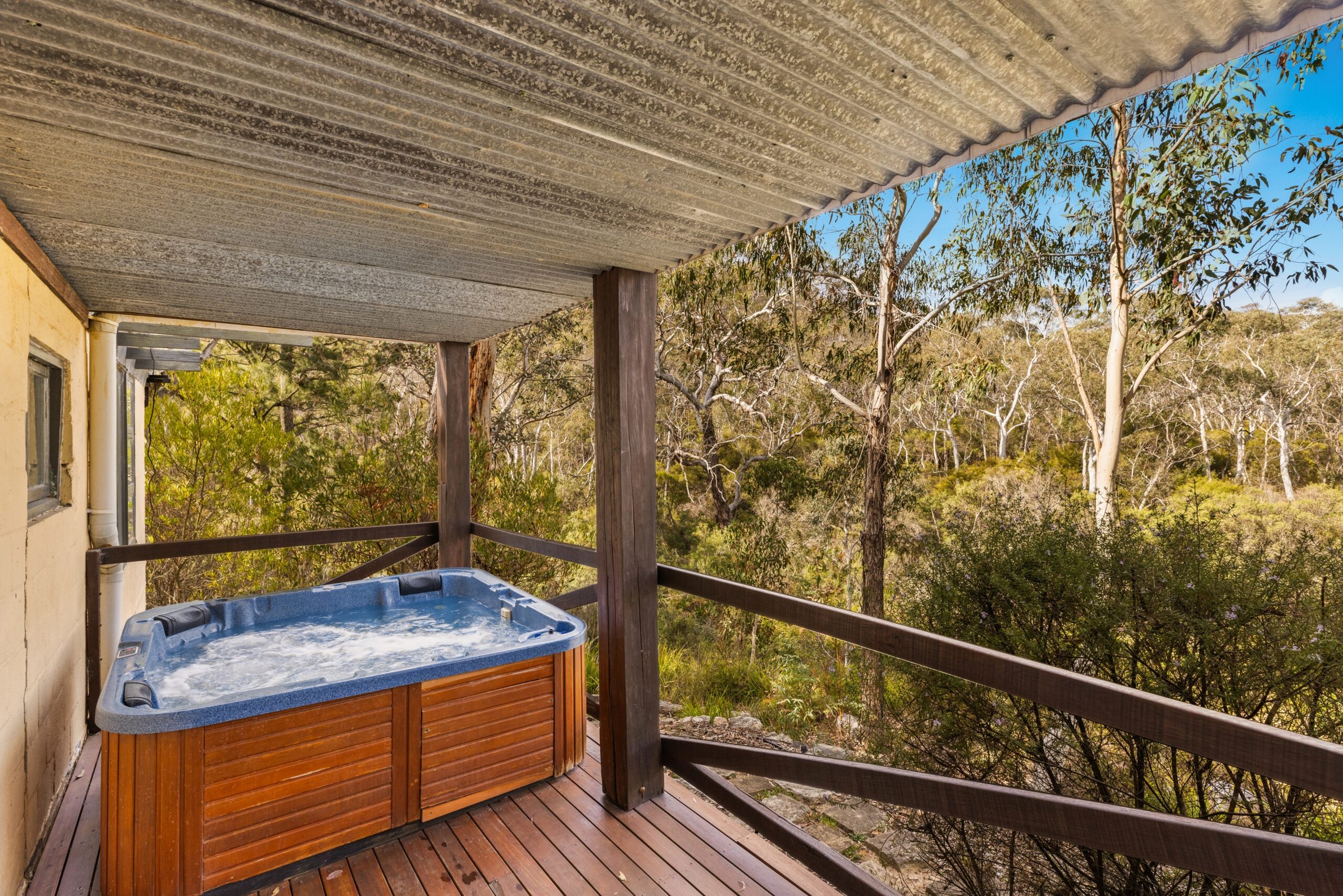 Nature surrounding the Blue Mountains retreat