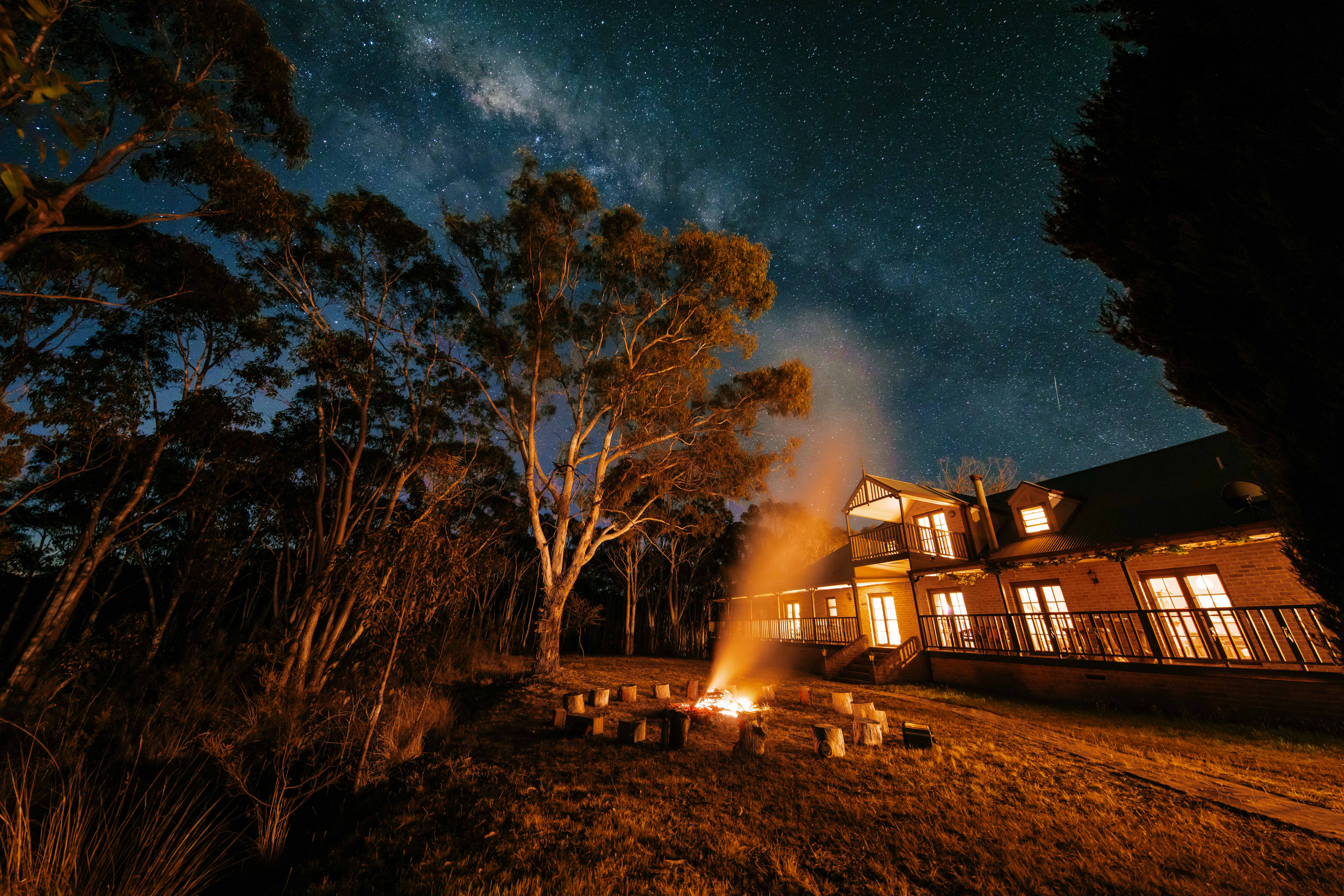 Retreat house and camping option at the Blue Mountains retreat