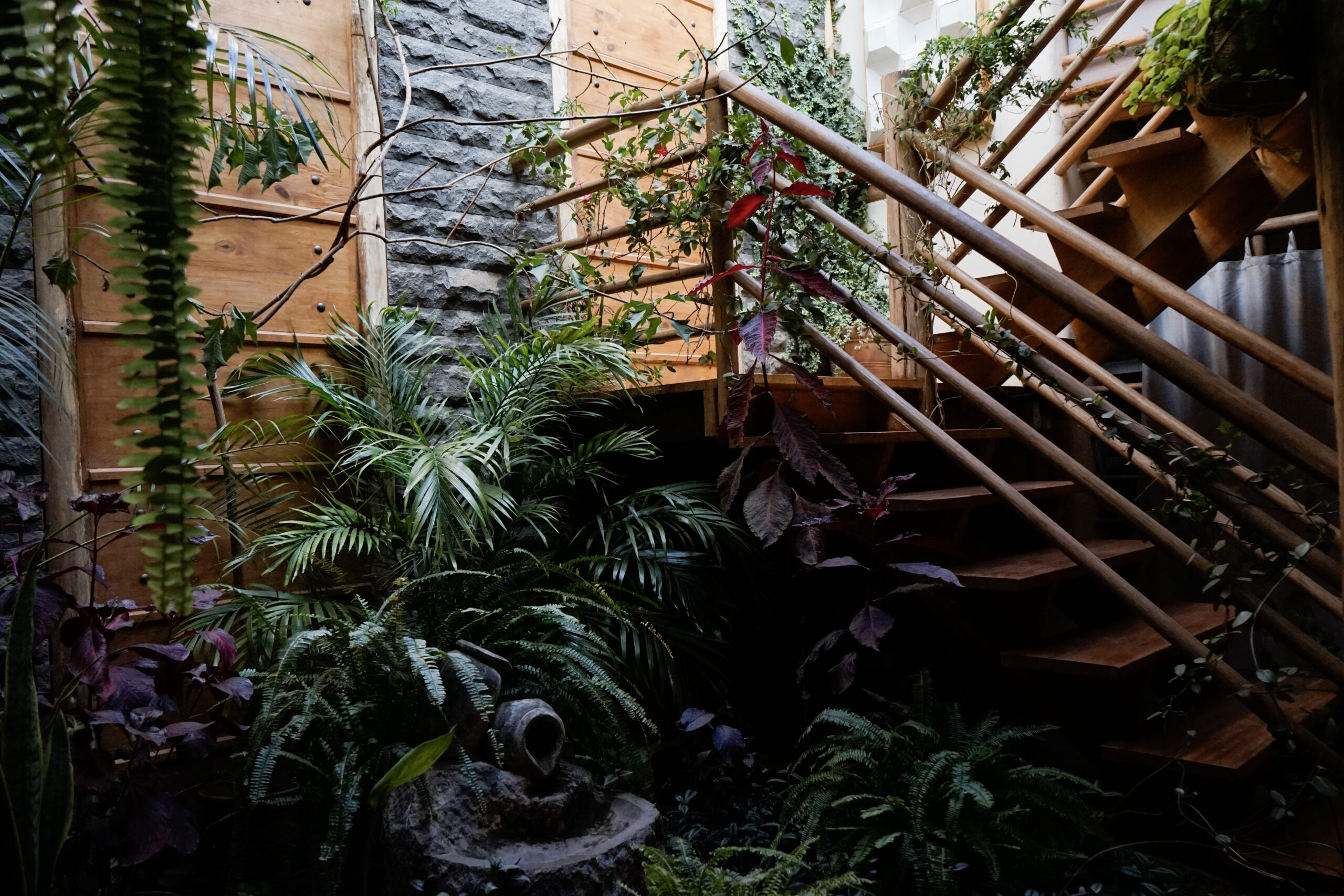 Nature surrounding the Sacred Valley retreat center