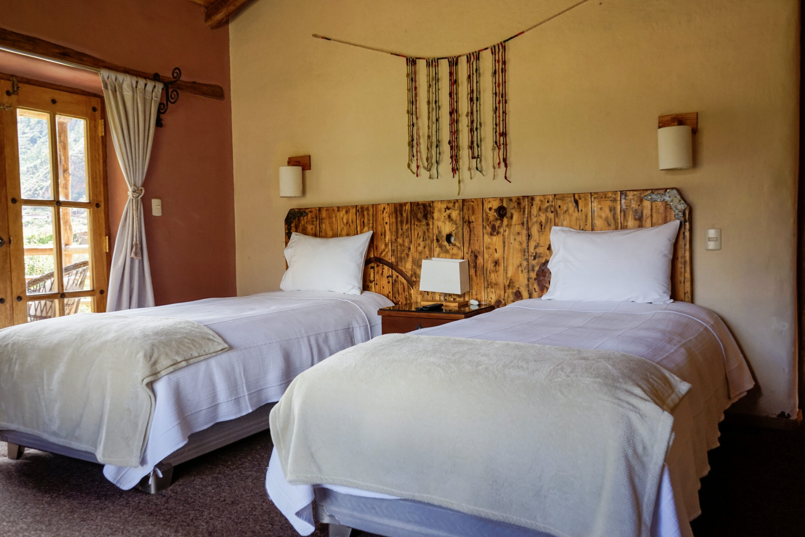 Twin Share accommodation in the Sacred Valley