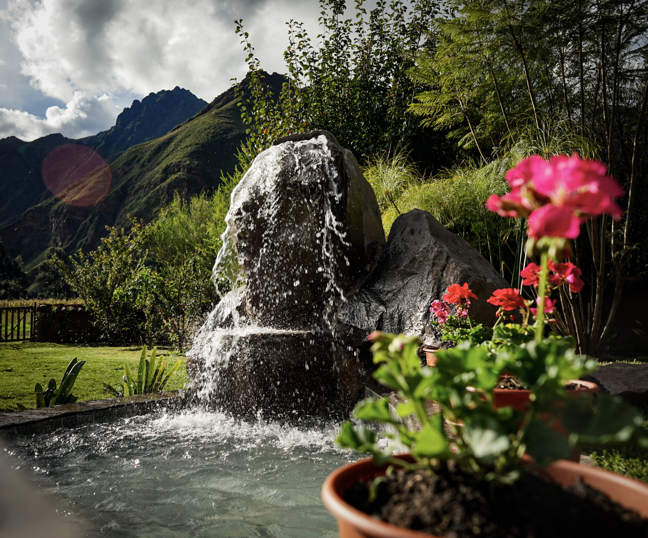 Gardens at the Sacred Valley retreat center