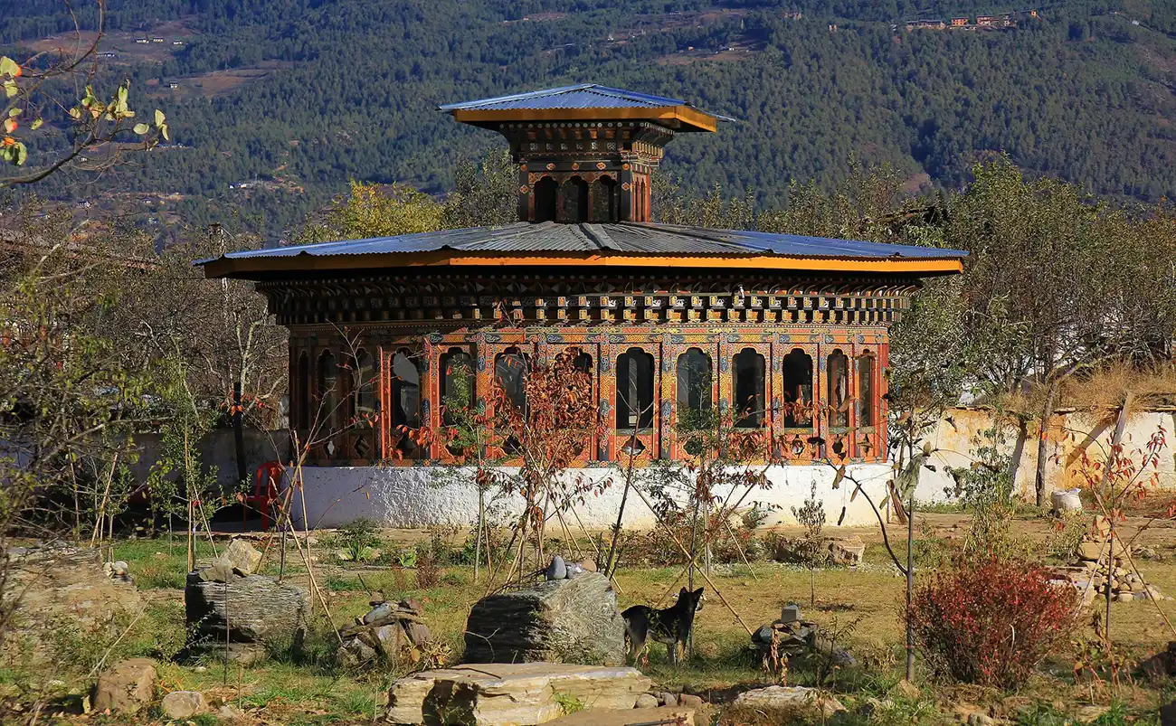 Kyichu Lhakhang temple in Paro, Bhutan